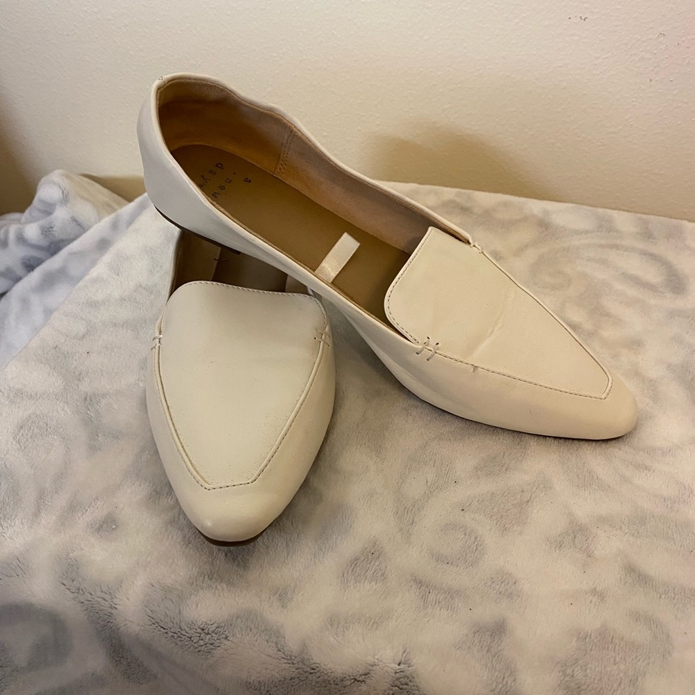 Elegant Cream Loafers